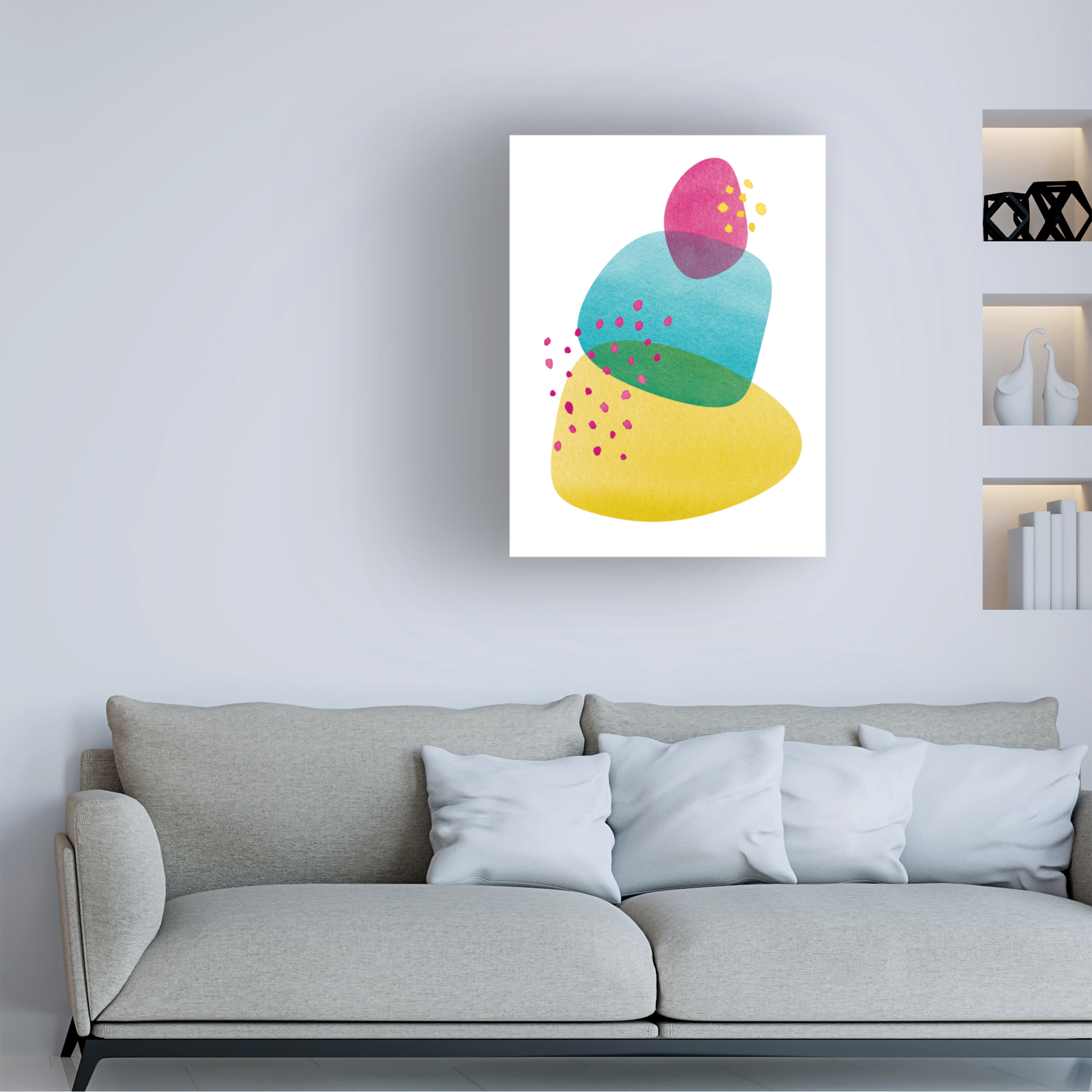 Trademark Fine Art 'Color Balance I' Canvas Art by Moira Hershey