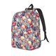 thumbnail image 1 of Disketp music Skull record Retro Mochila de Lona Estampada, Mochila Escolar de Viaje Ligera para Estudiantes y Portátil-Small, 1 of 5