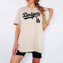 Vintage Los Angeles Baseball T-Shirt | Retro LA Game Day Tee | Blue Crew Sports Fan Apparel