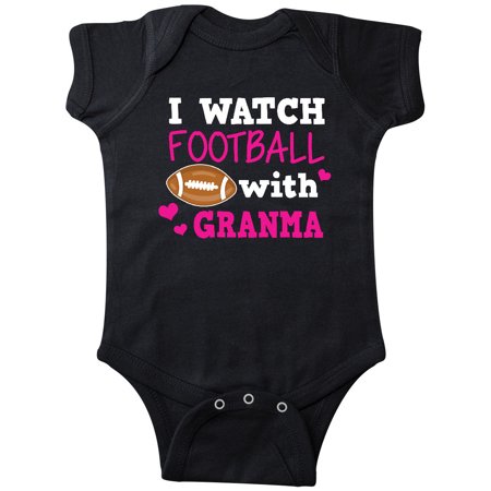 

Inktastic I Watch Football with My Granma Gift Baby Girl Bodysuit