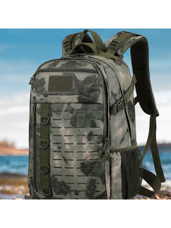Mountaineering Camouflage Assault Backpack Men And Women,Khaki