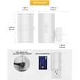 thumbnail image 4 of Night Light Plug in, Night Lights Plug into Wall, Light Sensor, 0-100LM, Soft White 3000K, Dimmable Night Light, Modern Nightlight for Hallway Bedroom Stairway, 2 Pack, 4 of 4
