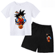 thumbnail image 3 of Conjunto de 2 camisetas de Dragon Ball para niños, camiseta de manga corta de verano para niños y niñas, camiseta informal de manga corta, ropa para niños, 3 of 5