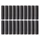 thumbnail image 1 of 20 piezas tubo de bálsamo labial vacío tipo giratorio contenedor de lápiz labial recargable de plástico para pegamento de Perfume sólido negro DIY, 1 of 8