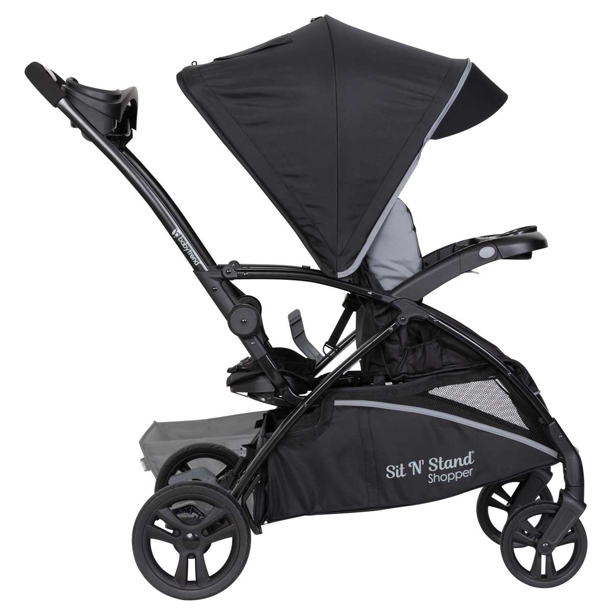Baby Trend Sit N Stand® 5-in-1 - Shopper Stroller - Kona - Black - image 5 of 9
