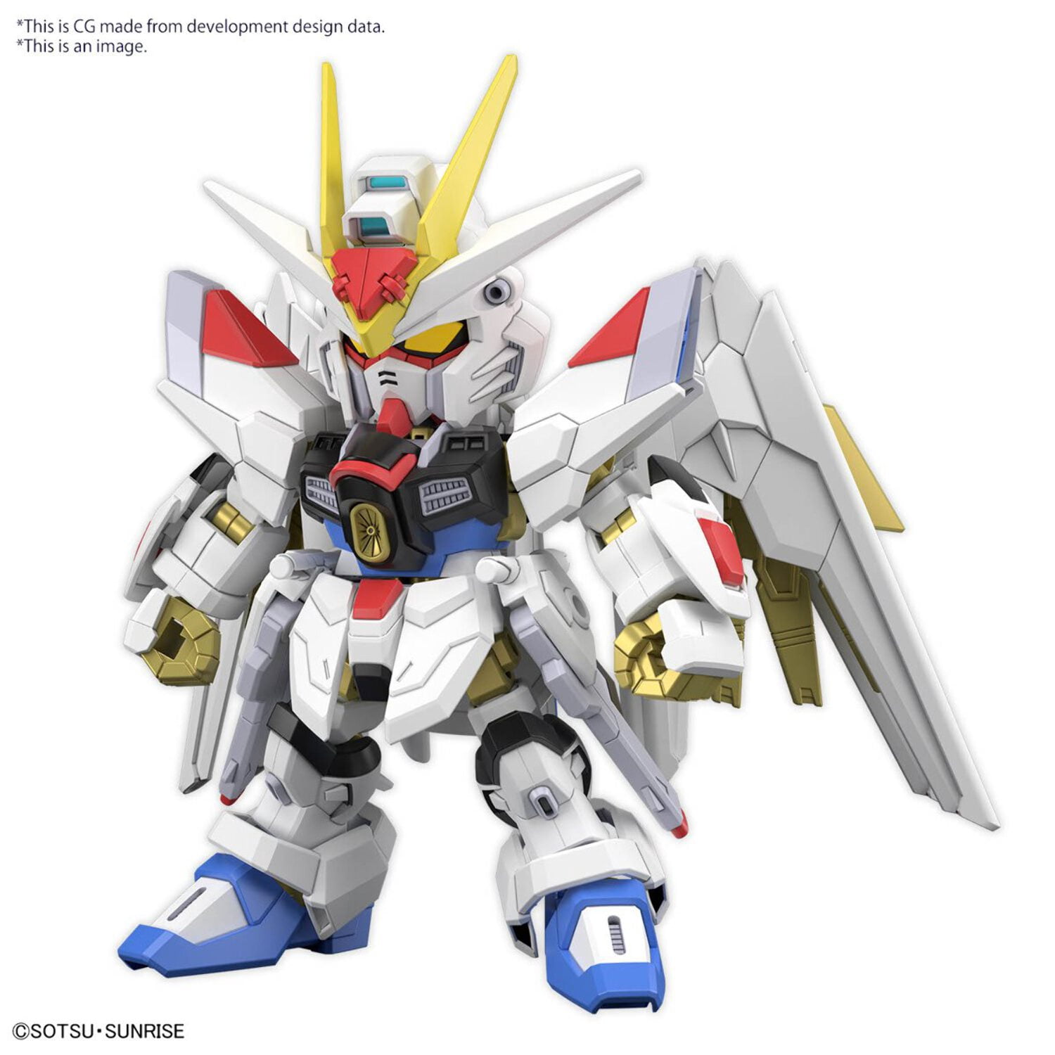 Gundam Seed Freedom Mighty Strike SD Model Kit