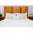 thumbnail image 5 of Barn Walls Gunstock Floating Headboard Handcrafted in America Real Solid Wood - Color Sample, 5 of 9