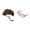 A, variant on Pet Wig and Glasses Set, Funny for Cats & Small Medium Dogs, Adjustable Pet Headwear with Sunglasses for Halloween, Birthday Parties & Photo (Size/Style as Pictured)
