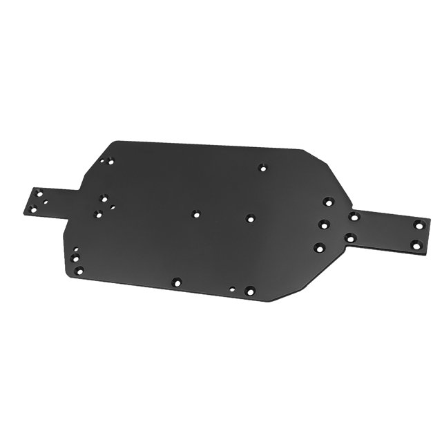 Vogacara RCGOFOLLOW chasis RC pieza de coche chasis Rc confiable para 1/14 MJX 14210 14209 vehículos en carretera RC pieza de actualización Kits de construcción modelo Negro