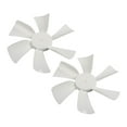 thumbnail image 1 of ZheElen 2Pack 6Inch Replacement White Vent Fan Blades for RV Bathroom Vent Fan Replacement Vent Fan, 1 of 6