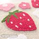 thumbnail image 2 of Alfombras de baño beige, lindas alfombras de baño con diseño de fresas, accesorios de baño coloridos, divertidas alfombras de flores, alfombras antideslizantes, alfombras de baño lavables a máquina,, 2 of 6