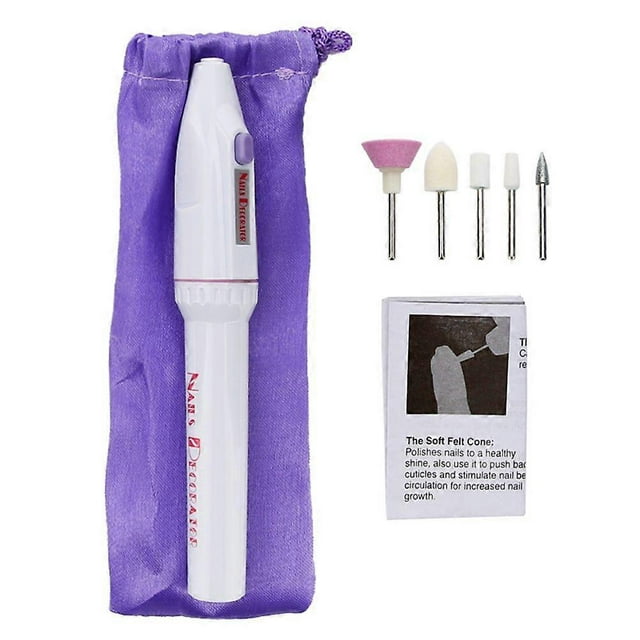 Professional Pen Shape Drill Bit Electric Pen Pedicure File Polish Manicure Machine for Nail Art Making