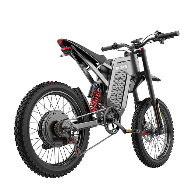 Ekxbike X21 MAX Electric Bike for Adults, 6000W Peak Motor, 45MPH Speed,60V30AH Battery, 19"*2" Motorcycle Tire Dirt Bike, UL2849