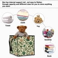 thumbnail image 5 of Home Organizer Foldable Fabric Storage Bin With Handle Indian Style Flower, 5 of 7