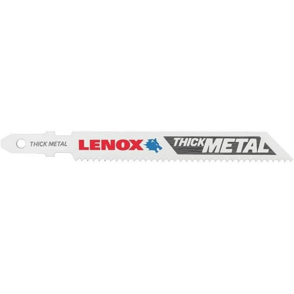 LENOX Tools 1991559 T-Shank Thick Metal Cutting Jig Saw Blade, 3 5/8" x 3/8" 14 TPI, 3 Pack