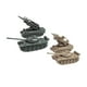 thumbnail image 3 of 4 Piezas 1/144 Modelo de Tanque Modelo de Vehículo con Ruedas, Modelo de Tanque en Miniatura Adornos Camión Tanque Modelo 4D para Niños Niñas Regalos, 3 of 10