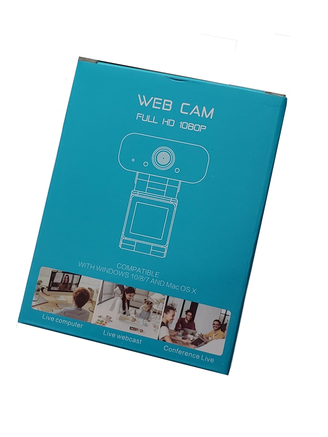 1080p USB PC Webcam for Video Calling and Recording
