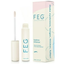FEG Eyebrow Enhancer Serum for Thicker Brows | Natural Brow Enhancing Serum for Growing and Thickening Eyebrows | Stimulates Natural | 3ml | Single Pack