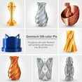 thumbnail image 7 of Geeetech 3D Printer PLA Filament， Shiny Silk Royal Blue Toughness Enhanced Filament with 1.75mm Dimensional Accuracy +/-0.03mm, 1080 Feet per Roll, Vacuum Packaging, for Most 3D FDM Printer, 7 of 7
