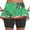4_Green, variant on Tmtolofot Women's Summer Tennis Skirts casual female basic shorts for women Floral print comfy Polka Dot Print Gradient knickers workout skorts