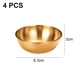 thumbnail image 2 of Uds. Platos para salsa de acero inoxidable, platos redondos para condimentos, cuenco para inmersión, platillos, cuenco, Mini platos para aperitivos, plato para condimentar, platos para platillo, 2 of 5