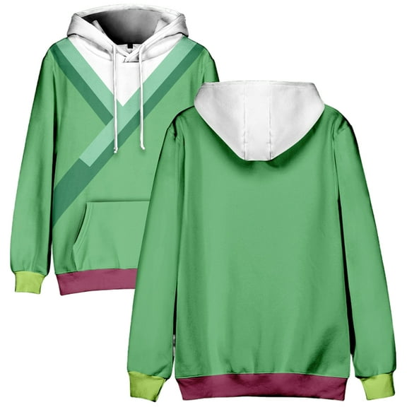 Silver Basic Women's Hoodie Diary Anime 3D Printed Pattern Streetwear Unisex Cosplay Pullover XL,LSYF-1