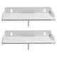 thumbnail image 4 of 2 estantes de pared decorativos para almacenamiento de pared para dormitorio, sala de estar, baño, cocina, 4 of 4