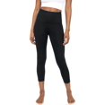 thumbnail image 2 of Leggings capri de yoga de cintura alta con bolsillos laterales para mujer, resistentes a sentadillas, 2 of 5