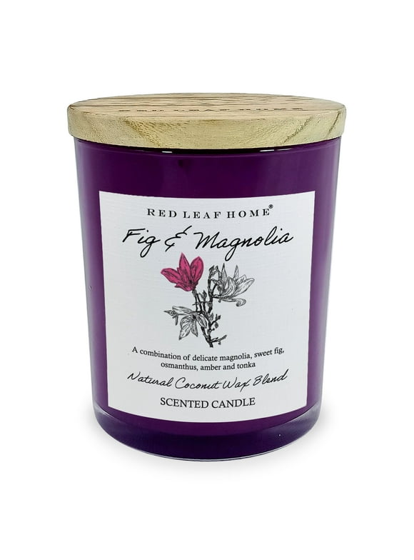 Red Leaf Home Candles