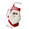 thumbnail image 3 of Tarmeek Christmas Stockings, Cute Santa Knitted Stockings Hanging Christmas Ornamnets, Xmas Stocking for Fireplace Home Decor Party Favors, Christmas Decorations Indoor, 3 of 6