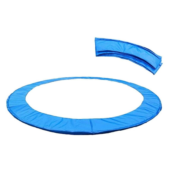 Leojiow Trampoline Spring Cover 8Ft Replacement Trampoline Padding Pvc Trampoline Replacement Pad Edge |Thick Trampoline Spring Cover Pad For Round Frames 2.44M Blue