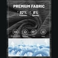 thumbnail image 5 of Mens Workout Shirts Stretch Fit Moisture Wicking Summer Gym Shirts Button Up Short Sleeve Muscle Running Athletic Tops, 5 of 5