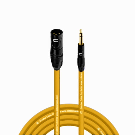 Coluber Cable - Balanced XLR Cable Male to 3.5mm TRS Pro Audio Connector