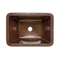 thumbnail image 3 of Premier Copper Products BSP3-LRECDB Rectangle Hammered Sink with Vessel Faucet, 3 of 4