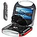 thumbnail image 3 of Magnavox MTFT750RD 7 in. Portable DVD Player with Color TFT Screen & Remote Control, Red, 3 of 4