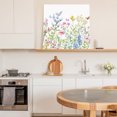 thumbnail image 6 of Spring Floral Wall Art Painting on Canvas, Colorful Watercolor Botanical Summer Canvas Art Home Prints Wall Art Framed Modern Artwork for Living Room Bedroom Wall Decor 8x8in, 6 of 9