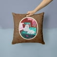 thumbnail image 2 of Carolines Treasures 7110PW1414 Maltese and puppy waiting on you Fabric Decorative Pillow  14Hx14W multicolor, 2 of 4