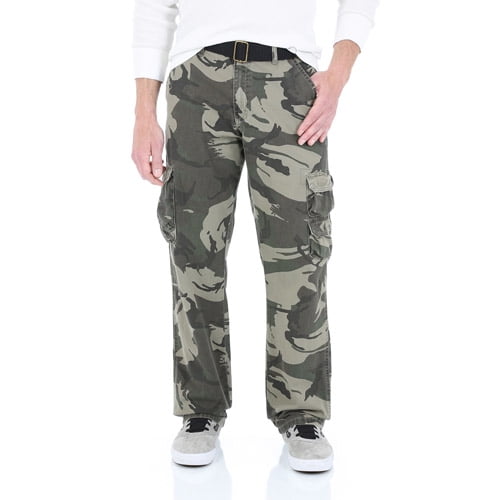 wrangler belted twill cargo pants