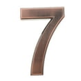 thumbnail image 2 of Placa de plástico ABS de cobre con número para edificio de oficinas y apartamentos Numero 7, 2 of 7