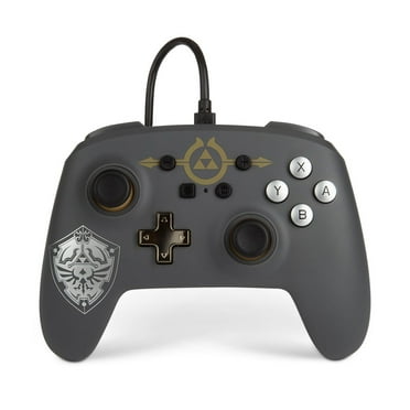 PowerA 1518384-01 Enhanced Wired Controller for Nintendo Switch, Hylian Shield