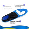 thumbnail image 3 of DACAT Orthotic Inserts Arch Support Shoe Insoles for Flat Feet, Plantar Fasciitis Relief Insoles for Heel Pain, Heel Spur Relief Insoles - Gel Shoe Inserts for All Day Standing, 3 of 7