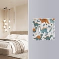 thumbnail image 5 of 2 Gang Light Switch Cover Plate Cartoon Dinosaurs Leaves Wall Plate Decorate Electrical Outlet Cover Plates 4.56”x4.48”, 5 of 8