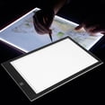 thumbnail image 3 of Ccdes Bloc de Lumière LED, Tablette Graphique LED USB Pavé Tactile Animation Crayon Croquis Lightbox Nouveau A4, Tableau de Traçage LED, 3 of 8