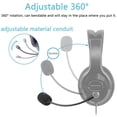 thumbnail image 5 of 1 pieza Micrófono de repuesto Compatible Micrófono de repuesto Micrófono de repuesto Auriculares para juegos Cloud Noise-canceling auriculares para juegos Mini micrófono 15,5 cm, 5 of 5