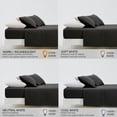 thumbnail image 6 of Southshore Fine Linens 3 Piece Sheet Set, 14-Inch Deep Pocket Bed Sheets with Fitted Sheet and Flat Sheet, Extra Soft Brushed Microfiber, Wrinkle Free, Fade Resistant, California King , Black, 6 of 7