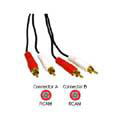 CA1063-12 - RCA CABLE ASSY M/MX2 12FT GOLD CA1001-12