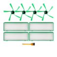 thumbnail image 1 of Compatible Compatible With Vorwerk Kobold VR200 VR300 Vacuum Cleaner Replacement Kit Spare Main Roller Brush Spin Brush Hepa Filter Package, 1 of 4