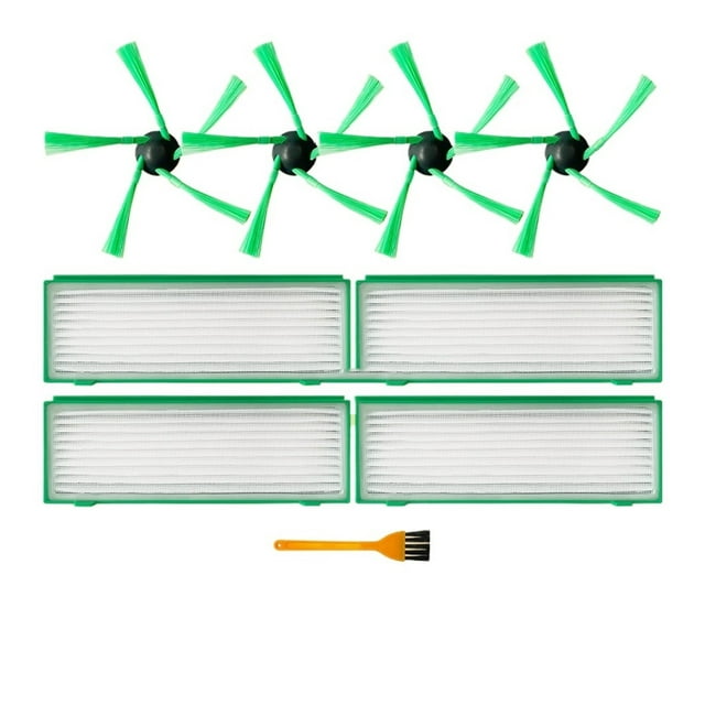 Compatible Compatible With Vorwerk Kobold VR200 VR300 Vacuum Cleaner Replacement Kit Spare Main Roller Brush Spin Brush Hepa Filter Package