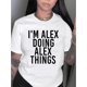 thumbnail image 2 of Slogan Print Casual Sports T-shirt, Short Sleeve Crew Neck Spring & Summer Top, Women's Clothing, 2 of 8