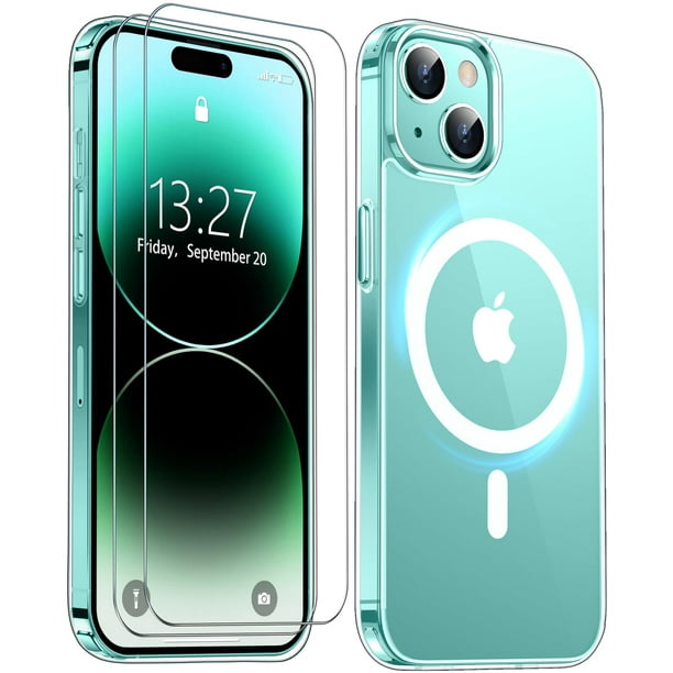 Carcasa Temdan diseñada para iPhone 15 Plus Transparente
